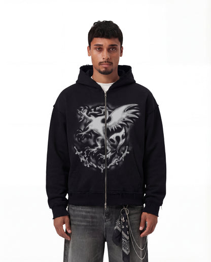 SHIELD Double-Zip Hoodie